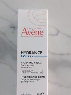 Avene New In Box Hydrance Rich Hydrating Cream